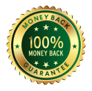 Money back guarantee logo